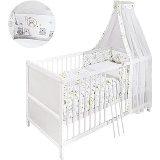 Jedynak Unbekannt - Komplett-Bett, Eule weiß