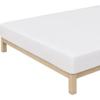 Premium Baumwolle 140 x 200 - 160 x 220 cm full white