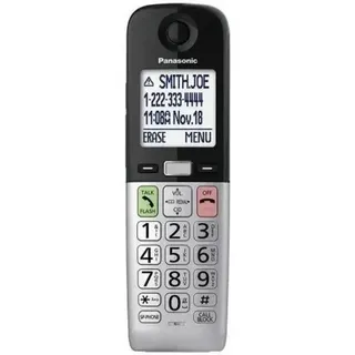 Panasonic KXTGU430EX Schwarz Telefon Cordless Mit Freisprecheinrichtung & Stimme