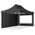 Faltpavillon 3 x 4,5 m inkl. 2 Seitenteile Schwarz