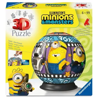 3D Puzzle 72 Teile - Puzzle-Ball Minions 3