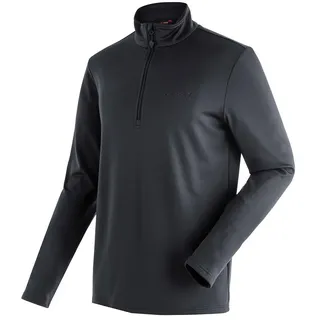 Maier Sports Felix, Half-Zip-Midlayer für Herren, Universeller Midlayer | Longsleeve zum Skifahren und Wandern, Dryprotec Technologie für schnelles Trocknen, Perfekt für den Winter