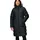 Damen Leichte Daunenjacke wasserdichter Daunenparka warmer Wintermantel regendichte Winterjacke winddichte Funktionsjacke mit Kapuze Black M