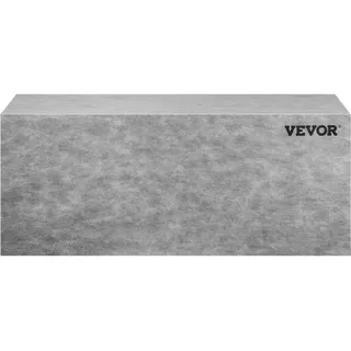 Vevor Sitzbank Befliesbar Grau 120 x 40 x 50 cm