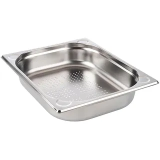 APS 81901 GN 1/2 Behälter perforiert, rostfreier Gastronormbehälter Edelstahlbehälter 1/2-65 mm