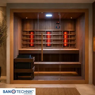 SANOTECHNIK Kombikabine HomeLuxe Kotka 150x200x200 cm