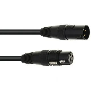 Eurolite DMX Kabel XLR 3pol 10m Schwarz