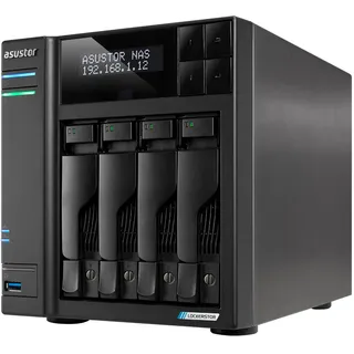 ASUSTOR Lockerstor 4 Gen2 Leergehäuse Schwarz