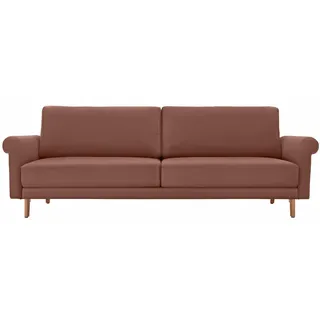 creation by rolf benz 2-Sitzer »CR.450, Designsofa, Loungesofa«, modern Landhaus, Füße in Nussbaum, Breite 168 cm braun