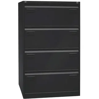 BISLEY LIGHT Hängeregistraturschrank 80 x 62,2 x 132,1 cm schwarz