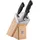 Vier Sterne Messerblock 4-tlg. Beige