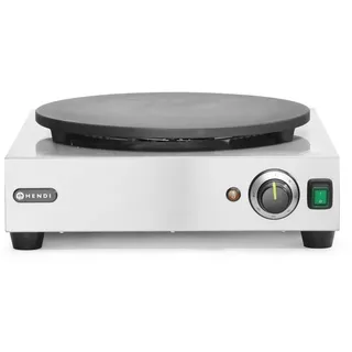 HENDI Crepesplatte, Fun Kitchen, Silber