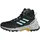Herren Eastrail 2.0 Mid RAIN.RDY Waterproof Hiking Shoes, Core Black / Aqua / Preloved Yellow, 42 EU