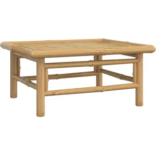vidaXL Gartentisch 65/55/30 Cm Bambus , Braun , Naturmaterialen , 65x30x55 cm , Gartenmöbel, Gartentische