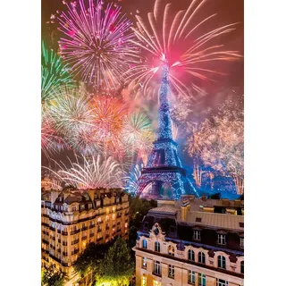 Nathan Puzzle 1500 Teile – Feuerwerk vom 14. Juli in Paris – Erwachsene und Kinder ab 14 Jahren – Premium-Puzzle – Urban Collection – 12000936