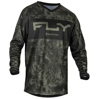 FLY RACING F-16 Se Kryptek, Trikot - Dunkelgrün/Schwarz / M