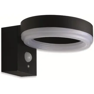 Optonica LED-Wegeleuchte 9340 Solar-Wandleuchte, 6 W, mit Bewegungsmelder