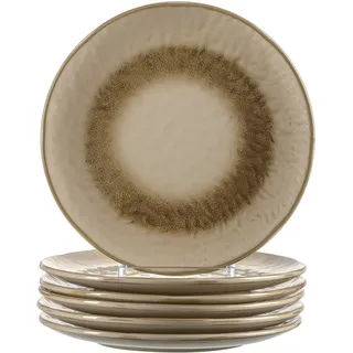 LEONARDO Matera Teller 22,5 cm beige 6er Set