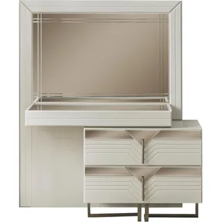 Schminktisch Frisiertisch Konsolentisch Holz Schlafzimmer Kommode Weiß - Weiß