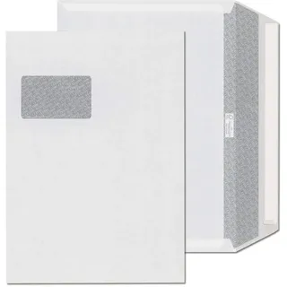 ÖKI Briefumschläge DIN C4 mit Fenster Offset weiß haftklebend 250 St.