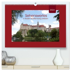 Sehenswertes in Baden-Württemberg erleben (hochwertiger Premium Wandkalender 2024 DIN A2 quer), Kunstdruck in Hochglanz