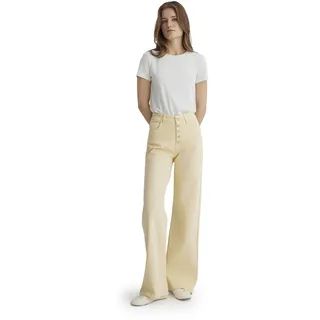 Mavi Damen Malibu Button UP Jeans, Italien Straw Colored, 28/32