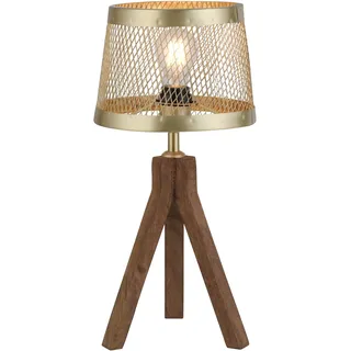 just light. Frederik 1-flg. E27 60 W  Durchmesser 60 cm Holz/Messing