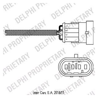 Lambdasonde DELPHI ES20267-12B1