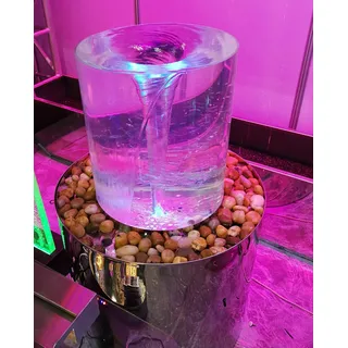 Blasenbrunnen Outdoor geführt Wirbel Tornado Blase Brunnen Tornado Brunnen - Transparent