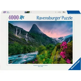 Ravensburger Puzzle 12000811 - Atemberaubende Bergstimmung