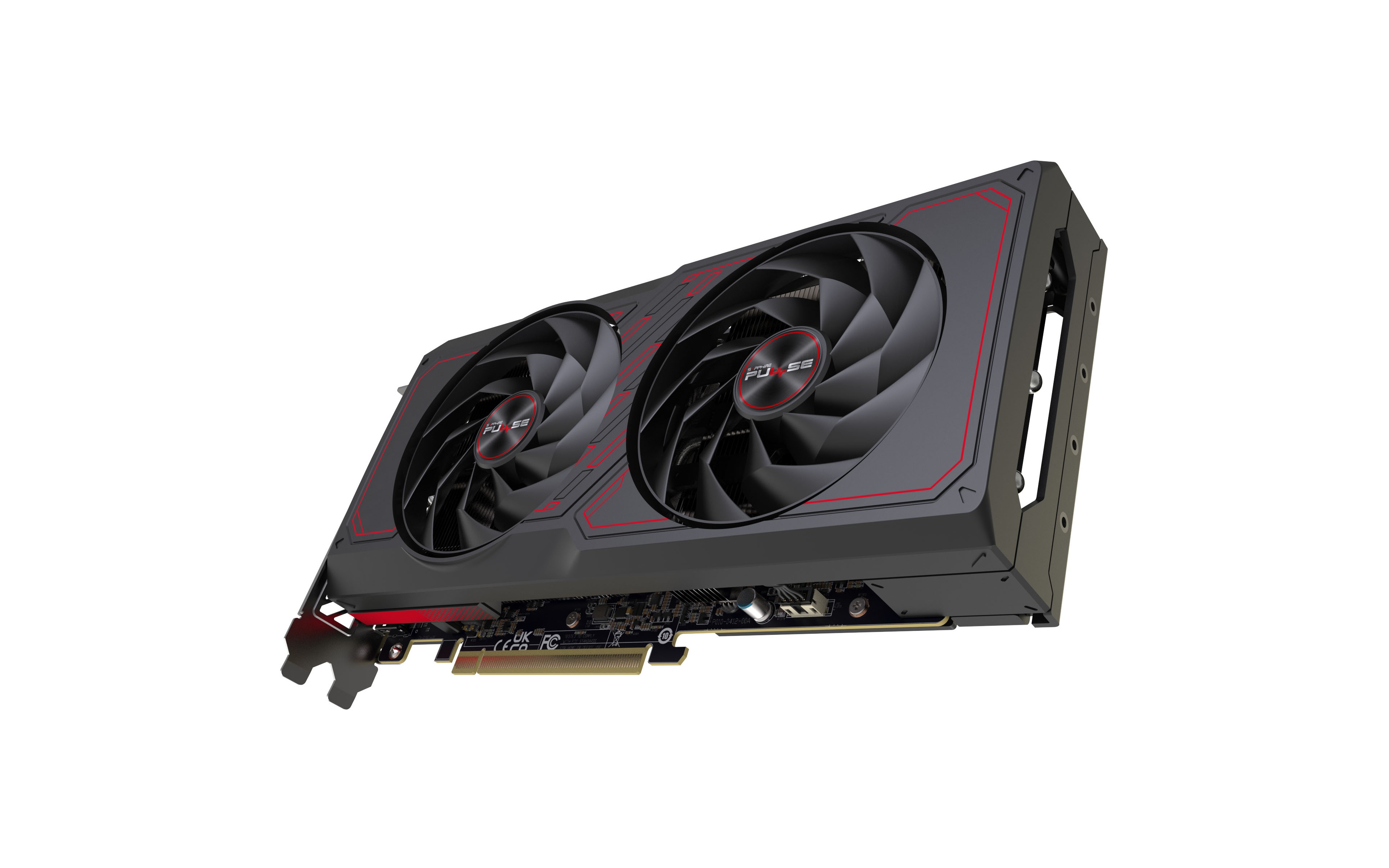 Bild von Pulse Radeon RX 7600 XT OC, 16GB GDDR6, 2x HDMI, 2x DP, lite retail (11339-04-20G)