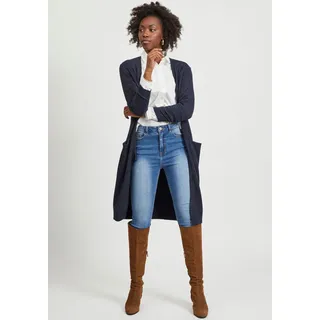 VILA Longstrickjacke "VIRIL LONG L/S KNIT CARDIGAN - NOOS", Damen, Gr.
