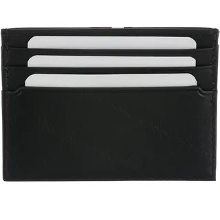 Tommy Hilfiger TH PREM LEA CC HOLDER Unisex Geldbörse schwarz