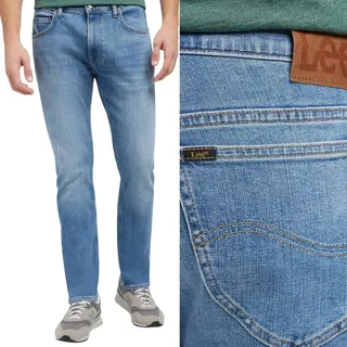 Lee Rider Slim Sommerjeans W33 L34 Herren Blue - Blau