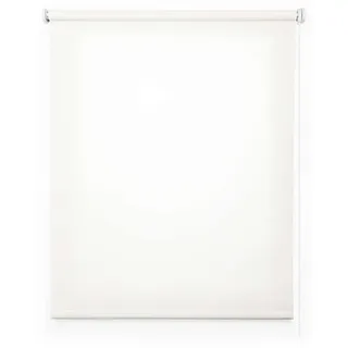 Storesdeco Rollo Weiß, 160 cm x 180 cm , Kunststoff , Uni , Rechteckig , 160x180 cm , Ce , Heimtextilien, Vorhänge, Rollos