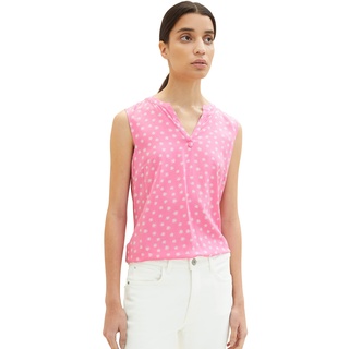 TOM TAILOR Damen 1037428 Bluse, 32706 - Pink Dandelion Design, 42