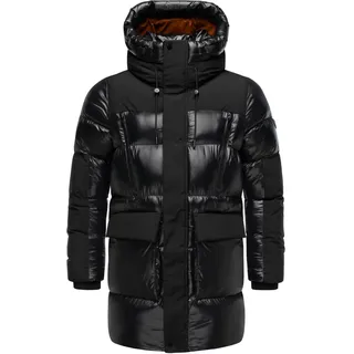 Kurzmantel STONE HARBOUR "Steppmantel Nelioon XX", Herren, Gr. XL, schwarz, Obermaterial: 100% Polyester PES.  Obermaterial: Futter: 100% Polyester PES. 100% Polyester PES., Jacken Kurzmantel