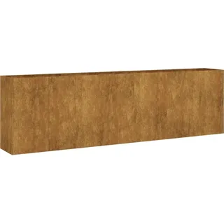 vidaXL Hochbeet 280 x 40 x 80 cm Cortenstahl