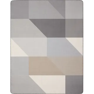 Biederlack Wohndecke Great Stone 220x240 cm | beige;grau