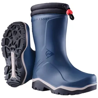 Dunlop Blizzard Gummistiefel Blau/Schwarz 25