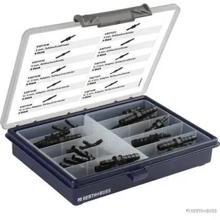 Herth+Buss HERTH&BUSS Sortiment, Schlauchverbinder, 3, 4, 5, 6 mm schwarz - 54271300 - schwarz