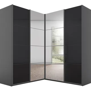 Rauch Eckschrank Quadra 181 x 210 x 187 cm Grau