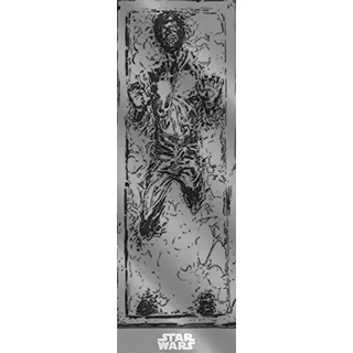 Star Wars Han Solo 'Carbonite' Tür Poster,53 x 158 cm
