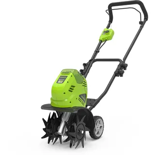 Greenworks G40TL Akku Gartenfräse 25 cm Arbeitsbreite 13 cm Frästiefe