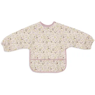 Jollein Lätzchen Mit Ärmeln Baby – Flower Fairies – Lätzchen Wasserdicht – Mit Klettverschluss – Babylatz – Sabberlätzchen Baby