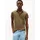 Herren Poloshirt Kurzarm 1985 fit grün army Green L