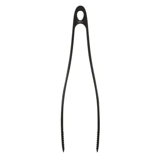 Fiskars Essential Küchenzange, 38 cm, Robuste Kochzange mit gezackten Zähnen für einen sicheren Halt, 1 Küchenzange