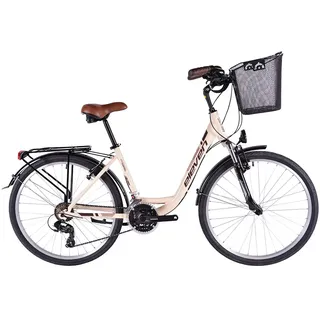 Eleven Outdoor Experience Raceline 327 26 ́ ́ Sunrace Rdm37 Fahrrad - Shine Cream - One Size
