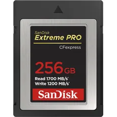 Bild Extreme PRO R1700/W1200 CFexpress Type B 256GB (SDCFE-256G)