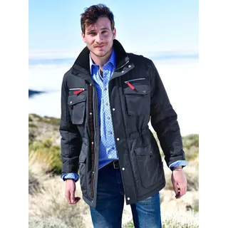 Marco Donati Allwetterjacke mit Kapuze, blau